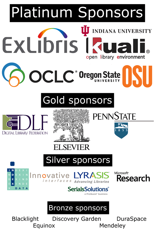2012 Sponsors